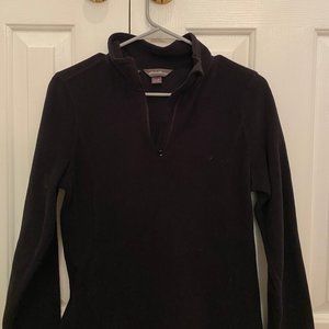 Black eddie bauer polar sweater